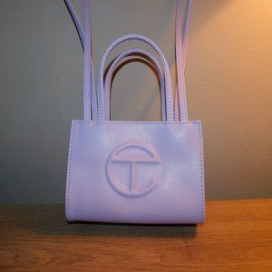 Small Lavender Telfar Shopping Bag